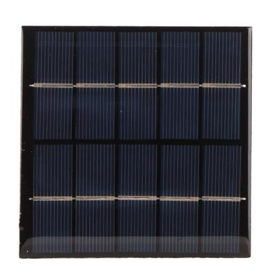 1.2W 5V DIY Solar Epoxy Panel Polysilicon Photovoltaic Charging Panel for 3.7V Battery