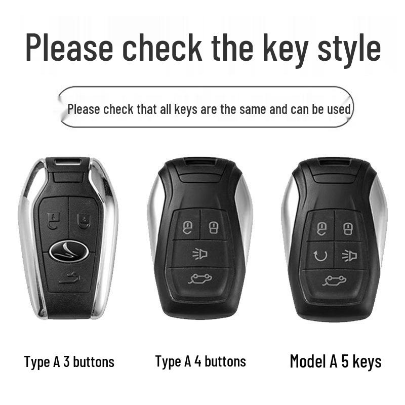 Southeast DX7/DX3/DX5/A5 YiWu Unisex Car Key Protective Case with Buckle