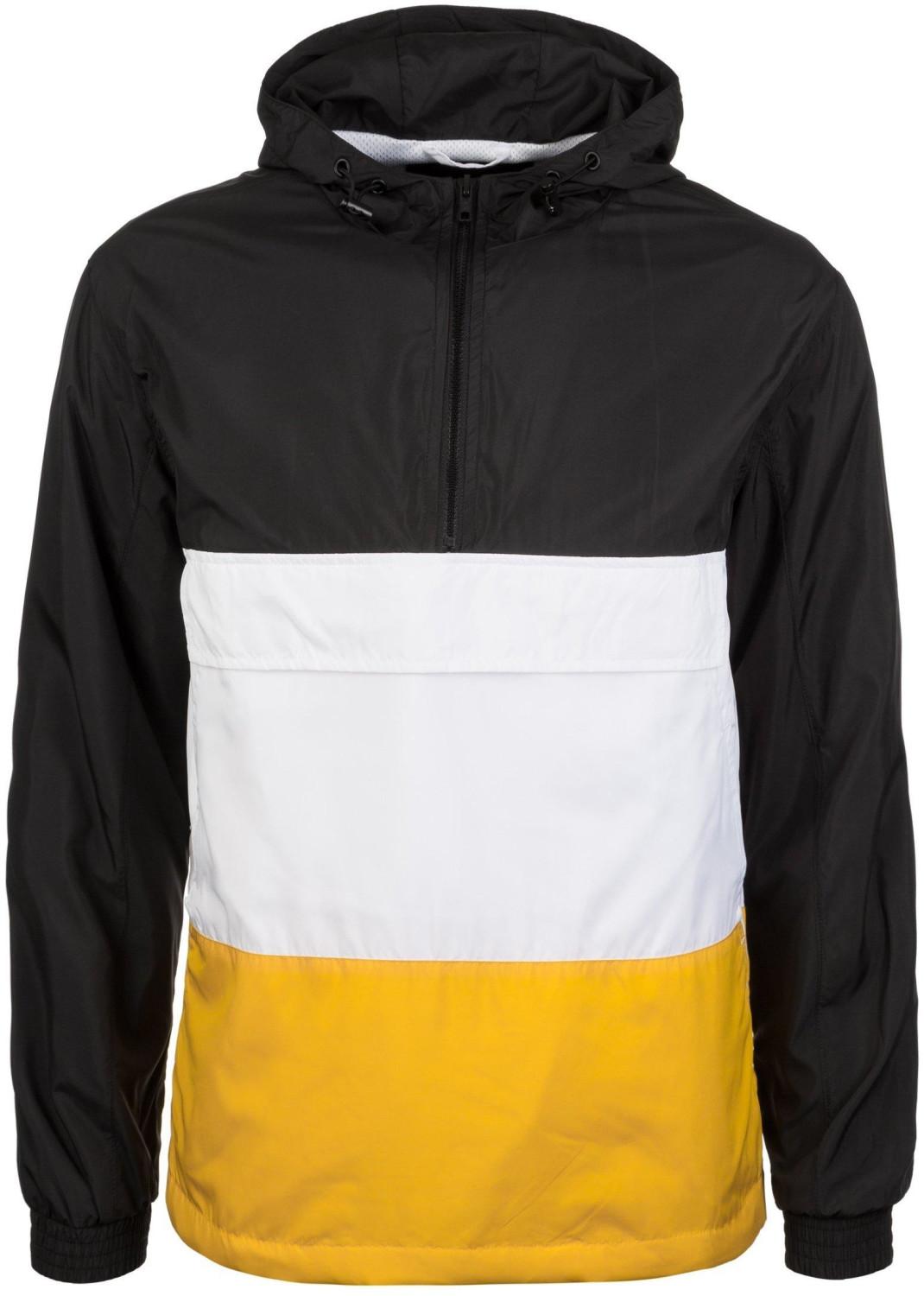 

Демисезонная куртка Urban Classics Color Block Pull Over Jacket (TB2101) black/chrome yellow/white M