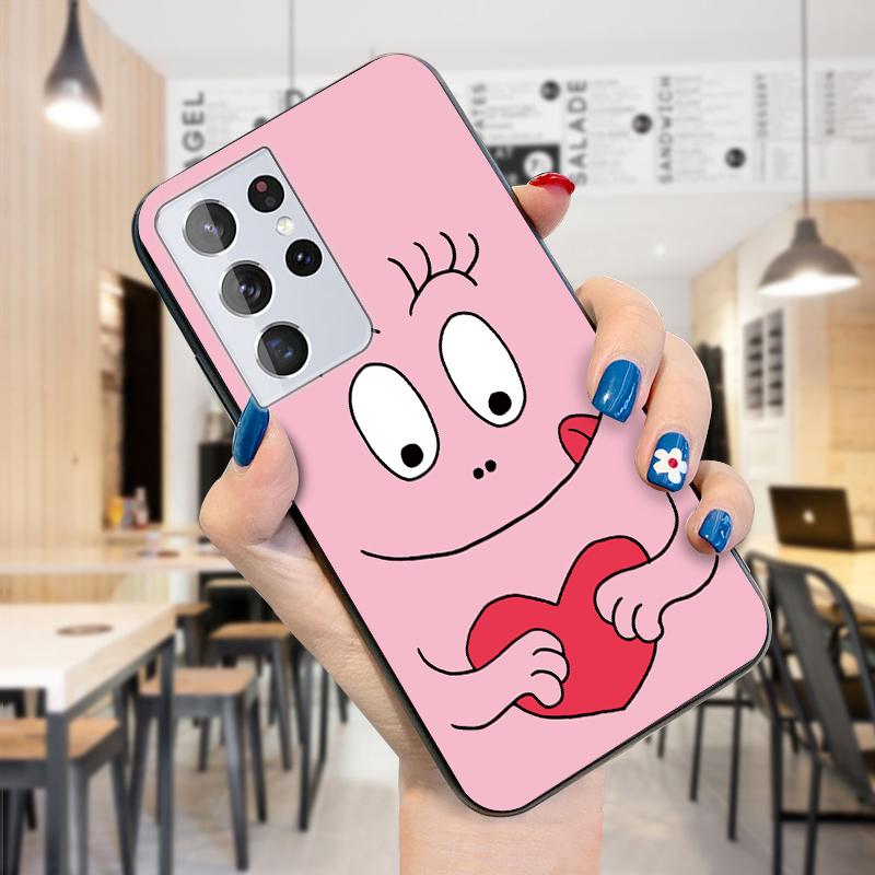 Husă de telefon drăguță de desene animate Polar Lear Greedy Face