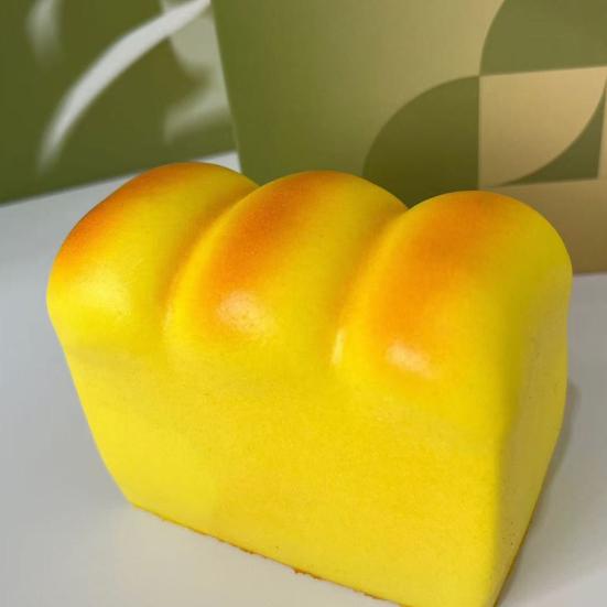 Bread Stress Relief Toy Realistic Bread Squeeze Toy Soft Elastic Toast Croissant Fidget Toy for Adults Teens Anxiety Relief