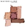 Maybelline New York The City Mini Eyeshadow Palette 5th Avenue Sunset 6 Blendable Shimmer Metallic Shades