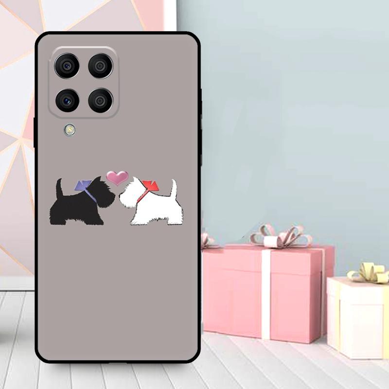 

West Highland Terrier Westie Case For Samsung Galaxy M36 M12 M52 M06 M16 M56 M33 M15 M55 M31 M13 M14 M53 M32 M35 M34 M54 Samsung M20