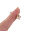 Steel Round No Pierced For Men Women Magnet Ear Clips Clip On Earrings Crystal Korean Ear Cuff