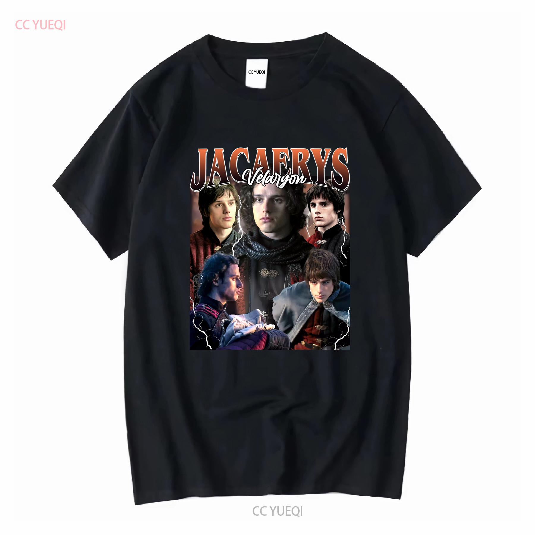

Jacaerys Velaryon T Shirt Retro Bootleg Vintage 90s Rap HOTD vintage Washed streetwear Versatile homme Casual Soft 4XL