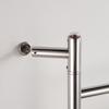 Wall Mounted Electric Heated Towel Rail Stainless Steel Bathroom Towel Rack Portable Electric Rotating Towels Heating Dryer