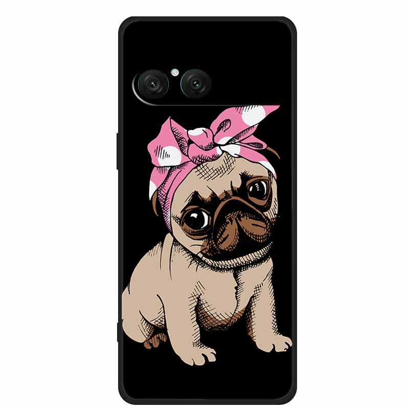 For Sony Xperia 10 VII Phone Case Cartoon Cat Soft Back Cover Black Silicone Case For Sony Xperia 10 VII 2025 Case Coque Funda