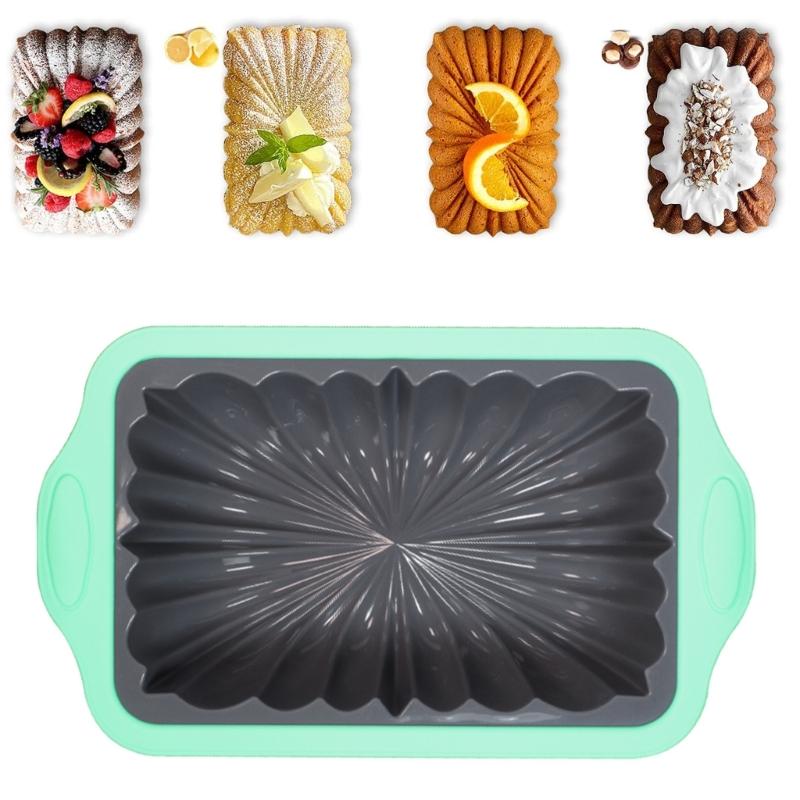 Convenient Cake Molds Flower Silicone Baking Pans Baking Molds Baking Cake Pans Suitable for Cake Dessert Baking