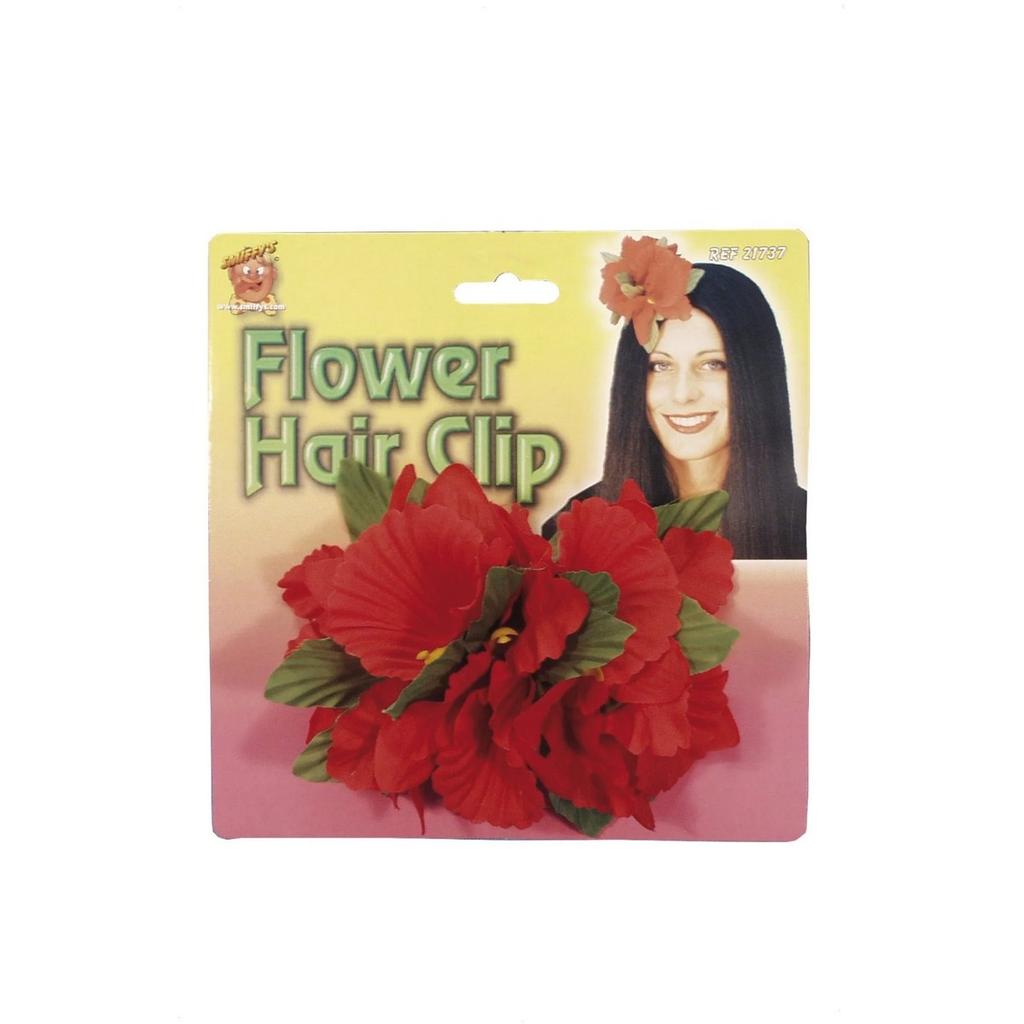 Smiffys Pinza para el pelo de flor hawaiana