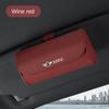 Car Eyewear Organizer Storage Glasses Box For Car Sun Visor Sunglasses Organizer For BMW MINI JCW CLUBMAN COUNTRYMAN CLUBVAN VAN Vision Urbanaut COUPE