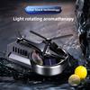 Car Perfume, Car Fragrance, Odor Removal In the Car, Long-Lasting Light Fragrance, Solar-Powered Helicopter Airplane Ornament Decoration