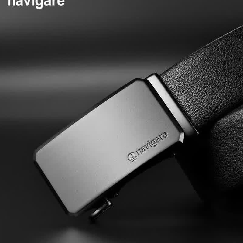 Navigare Men s Leather Automatic Buckle Belt 115cm