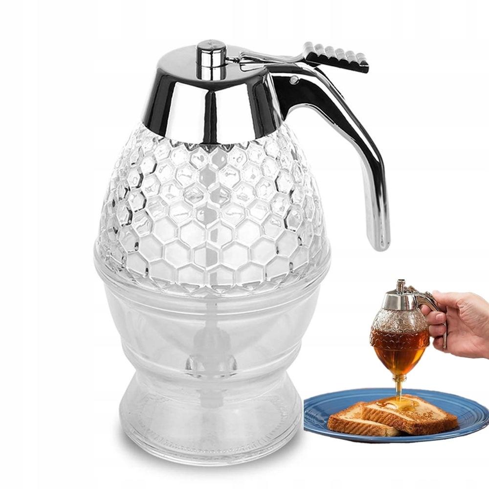 Honey Dispenser Honey Syrup Chocolate Dispenser Plastic 240Ml 15Cm