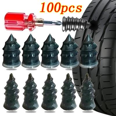 Auto Motorrad Vakuum Reifen Reparatur Nägel LKW Roller Fahrrad Universal Reifen Pannenreparatur Gummi Metall Nägel Zubehör