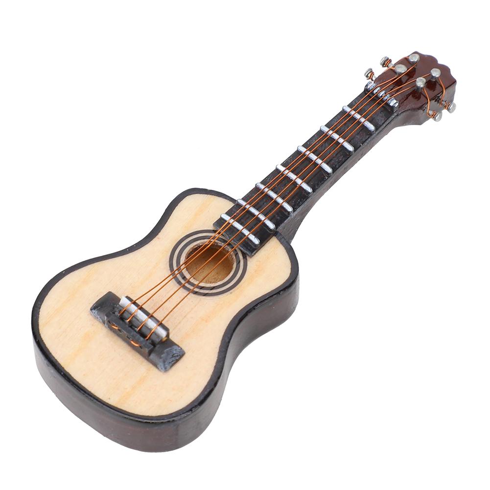 

Липа G Орнамент в форме гитары Трехмерный Магнит на холодильник Аксессуар 8см