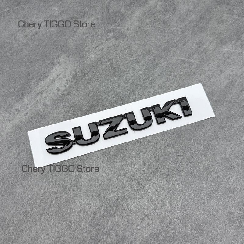 ABS 3D Trunk Badge Sticker For SWIFT ALTO S CROSS VITARA ALIVIO SX4 Emblem Letters Car Trunk Badge Accessories