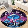 1pc Fantasy Forest Office Round Area Rug, Under Office Chairs Bedroom Living Room Home Decor, Room Deco, Available In Various Sizes