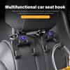 TZYHH1 2025 Hot 5pcs Double Head Hook Car Rear Seat Hanging Storage Holder For Mercedes Benz AMG A C E S G Class W201 W210 W108 W204 W2