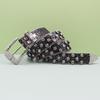 Unisex Punk Rhinestone Sequin Fashion Belt