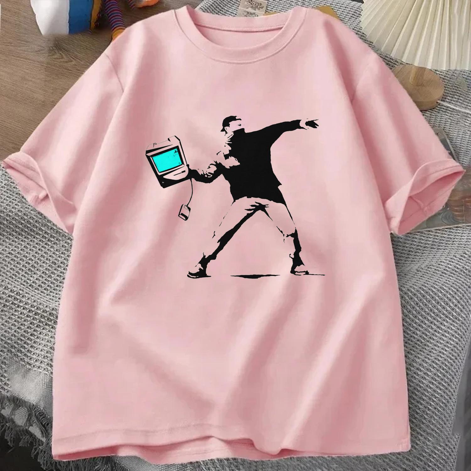 

Unisex Computer T-Shirt Summer Trucksuit Round Neck Short Sleeve Tops Casual Breathable Sportswear Cotton Fashion Unisex s Clothing 4XL