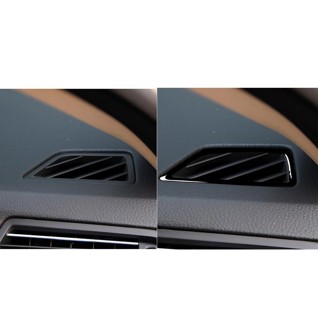 For BMW 5 Series GT F07 2010-16 Piano Black Dashboard Side Air Vent Outlet Cover
