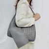 Shu Qi Has the Same Oversized Parachute Bag, Purely Hand-woven Tote Bag, Hand-carried Messenger Large-capacity Vegetable Basket Bag.
