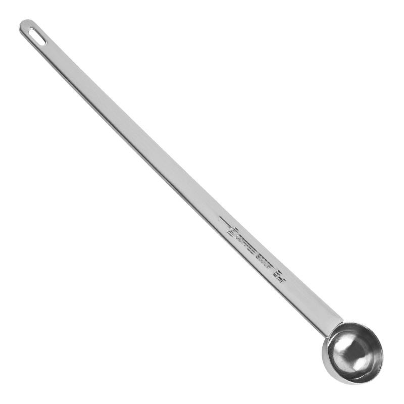 304 Stainless Steel Coffee Measuring Spoon, 5ml Capacity, for Weighing Milk Powder, Seasoning, or Fruit Powder