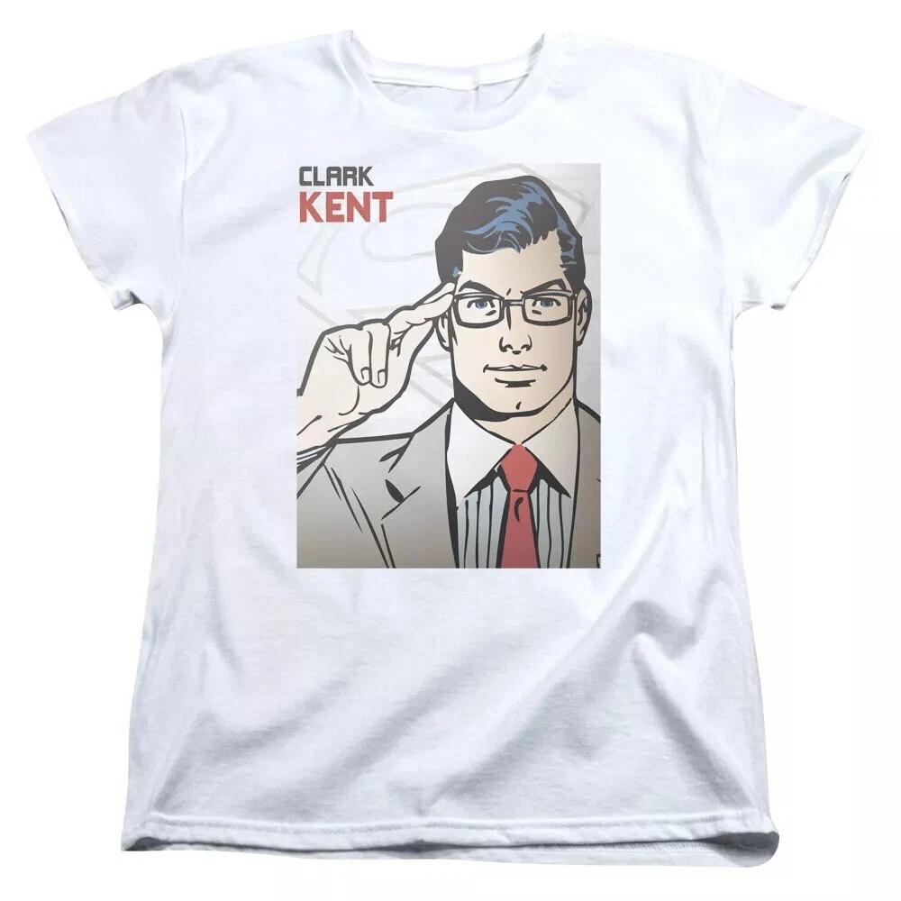 Superman  Clark Kent Cover  Women s T-Shirt 4XL