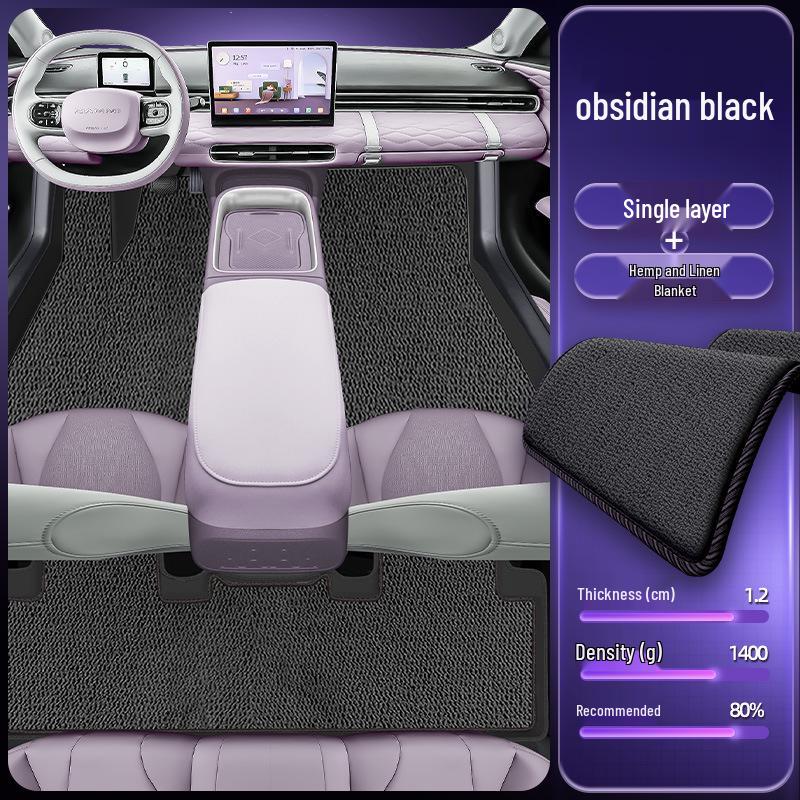 Eco-Friendly Waterproof & Dustproof Floor Mats for Nano 01 Cars