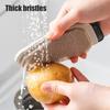 1/2Pcs Cleaning Brush Silicone Quick-Drying Food Grade BPA-Free Multi-Functional Dishes Fruits Vegetables Scrubber Kitchen Tool