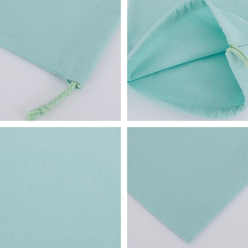 Canvas-Kordelzugbeutel für Geschenke und Aufbewahrung mit individuellem Logo und Designoptionen