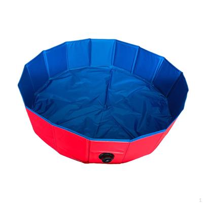 Kinder Bällebad Sandkasten Schale Hund Spiel Krabbelspielzeug Faltbar Sand für Haustierbad Garten