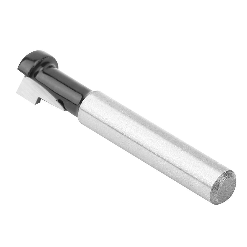 Woodworking Milling Cutter 14 Shank Hard Alloy 6 X 56 Keyhole Knife Cutter Bit