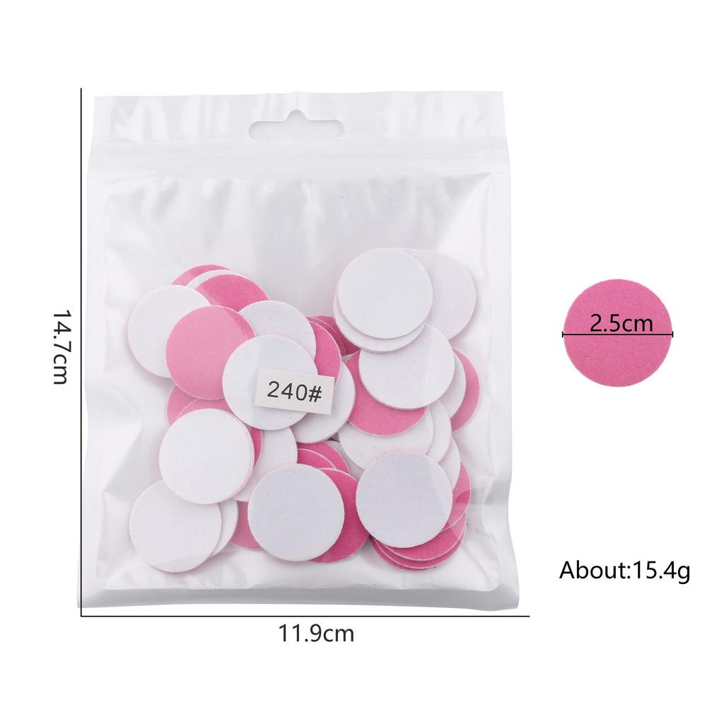 Electric Nail Polish and Pedicure Sanding Set: Exfoliating Sheets & Callus Gauze