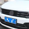 Front Bumper Mesh Center Grille Grill Moulding Strips Cover Trim For Tiguan MK2 2016- Car Styling Decoration Accessories