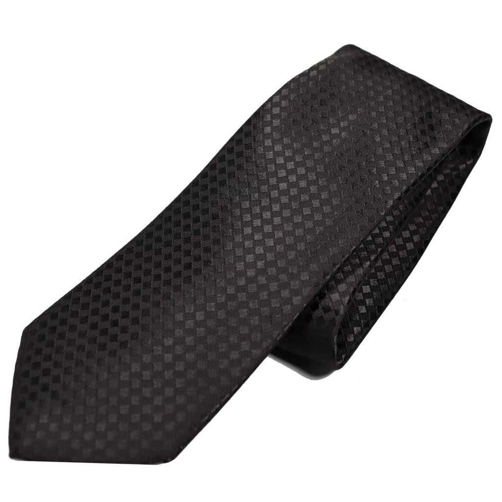[Michiko London] Made In Japan KOSHINO Tie, Plain Pattern, 100% Silk, Perfect for Gifts, Suits, and Jackets, Unisex, mk-006-D Gray