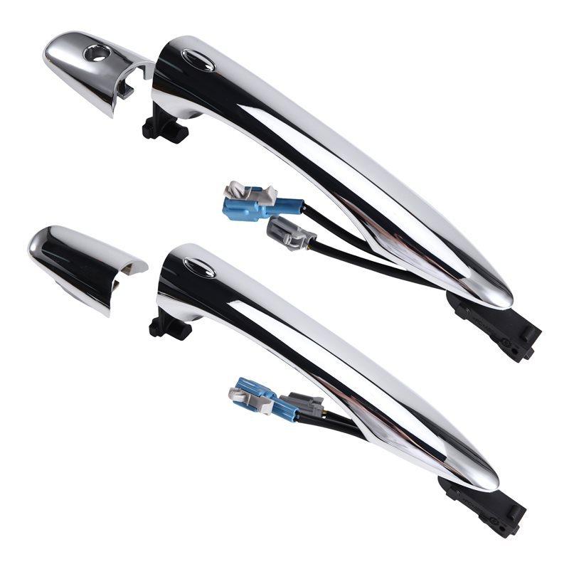 Reliable-Car Door Handle Set 1Set 80640-1BA0A 82640-1BA0A 806401BA0A 826401BA0A Suitable For Infiniti QX56 QX80 Patrol Y62
