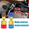 2PCS Air Conditioning Quick Connector R1234YF/R12 To R134A Quick Connectors Adapters Car AC Car Accessories Tools
