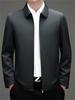 Spring 2026 Men's Lapel Business Jacket - Middle-aged and Dad Style