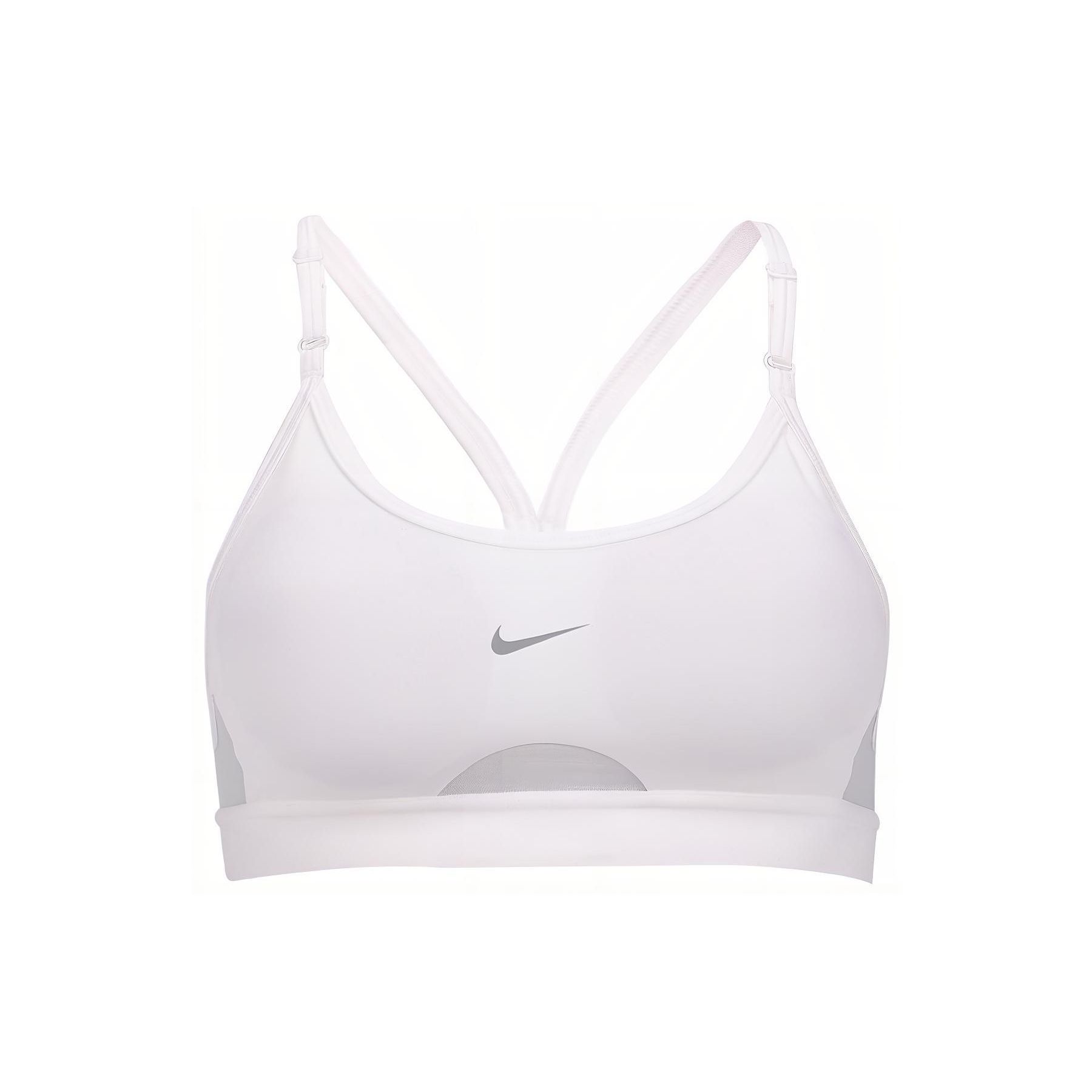 

Nike Indy Light Support Sports Bra Tank Женские топы Белый CZ4463-100 XS