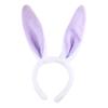Plush Bunny Ears Headbands,Assorted Color Rabbit Ear Hairband for Easter Halloween Costume Party Favor