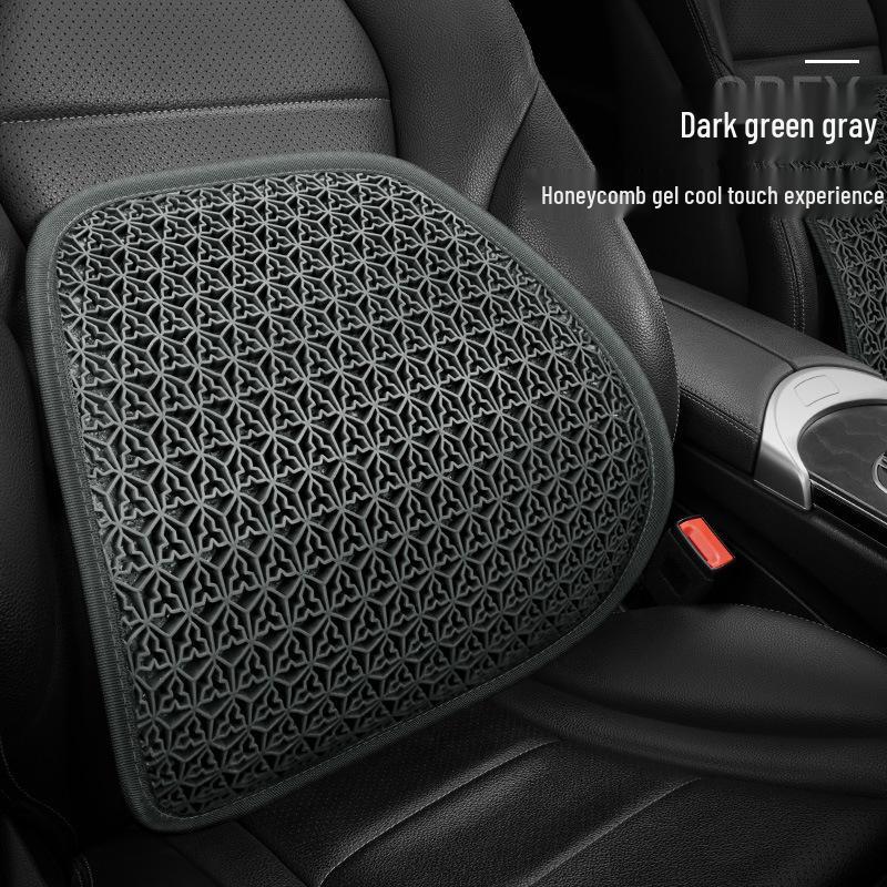 Breathable Honeycomb Gel Seat Cushion for Car and Office - Cool Silicone Egg Pad