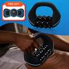 Mini Rolling Percussive Massager Whole Body Fatigue Relief Deep Tissue and Muscle Recovery Rechargeable Powerful 3-Speed Spin