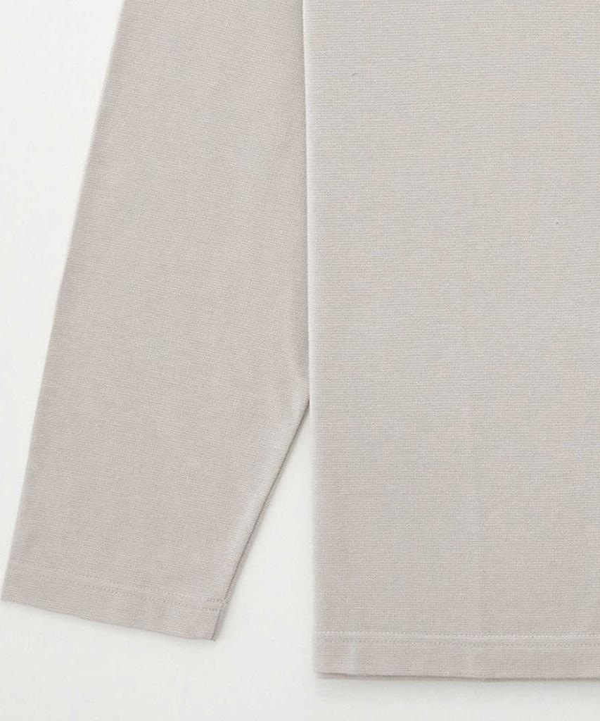 STCO Diems Ripple Knit Henley Neck T-Shirt_Gray (Classic Fit)_Dtsuz31Csg