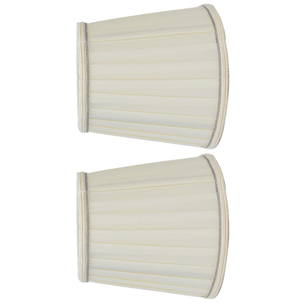 2PCS Clip On Design Lamp Cover 5.5 inch Height Small Lamp Shades Simple Wall Lamp Shade  Table Lamp