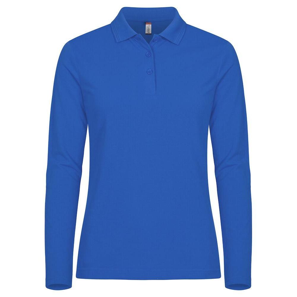 Clique Womens/Ladies Manhattan Long-Sleeved Polo Shirt