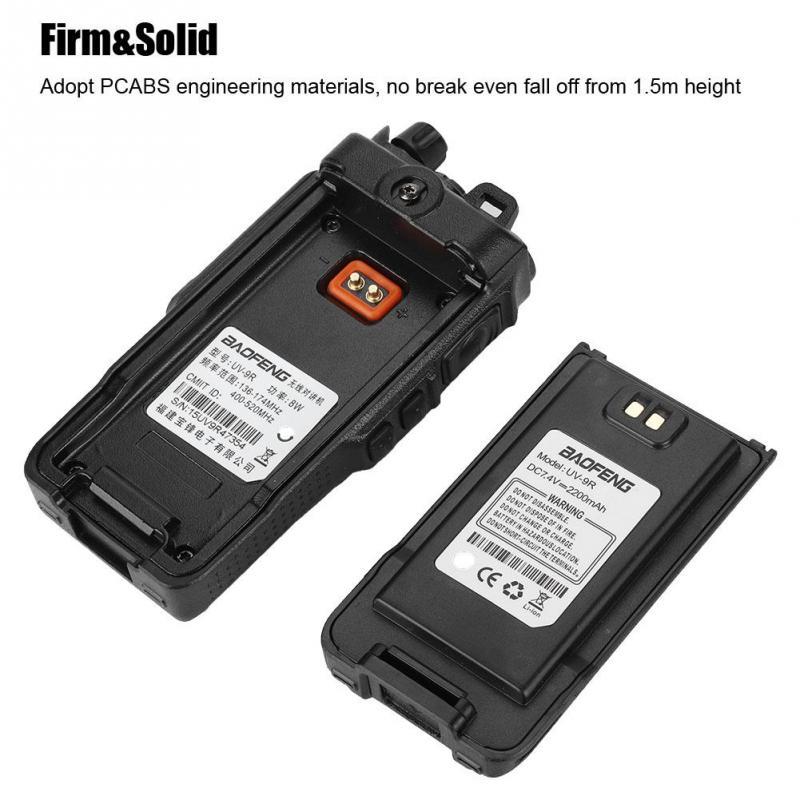 Buy 100240V Water/Dust/Damp Proof Ham Radio Voice Prompt UV9R Walkie