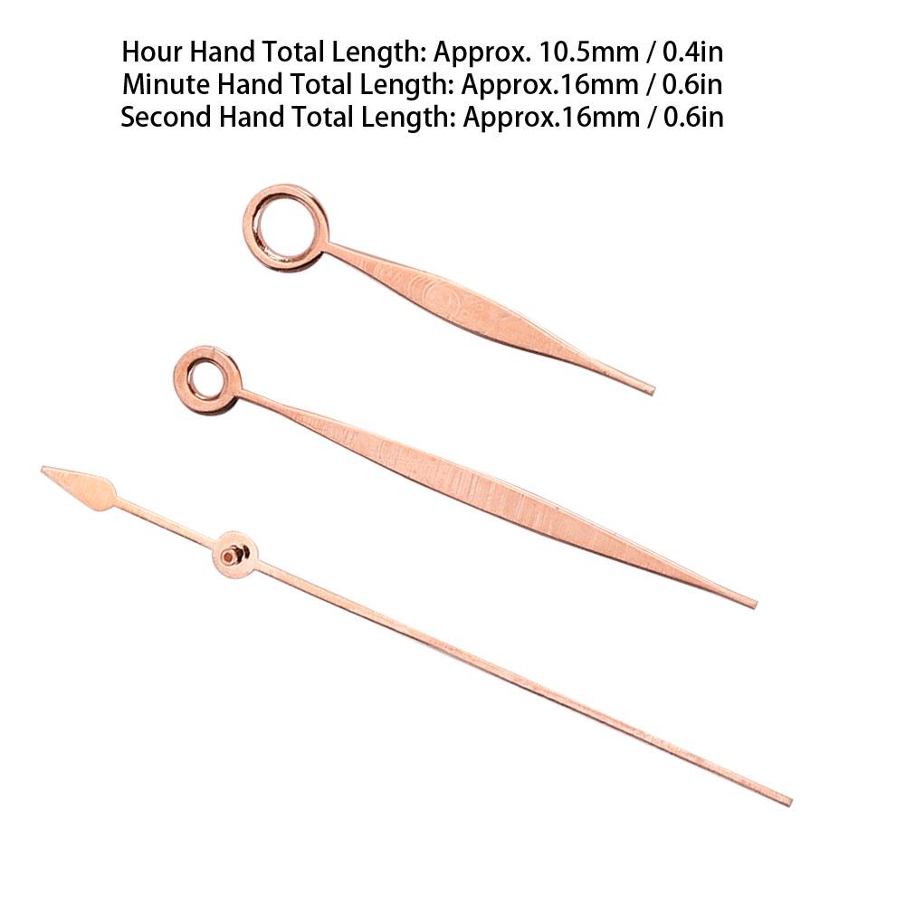 T41 Men Watch Hour Minute Second Hands Watch Needles Fit for ETA2824 Movement