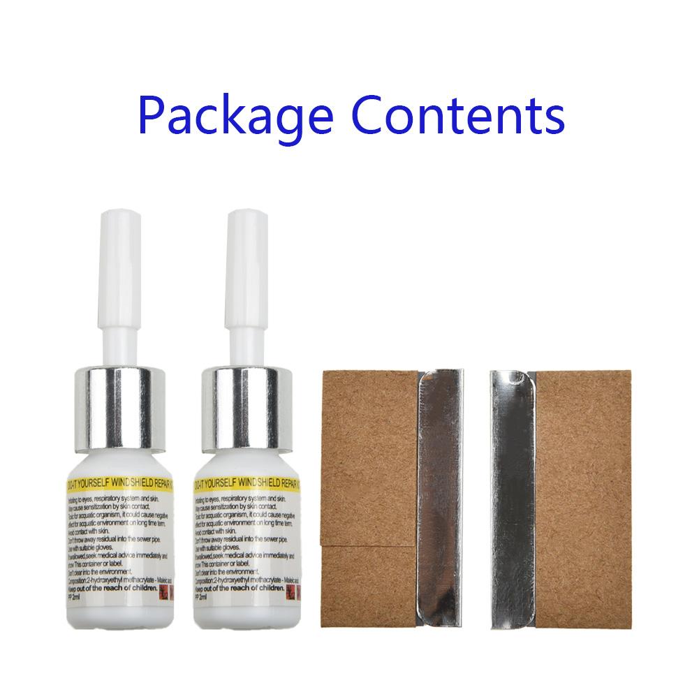 

Accessories Window Glass Fluid Auto Curing Strip Automotive Crack Chip білий