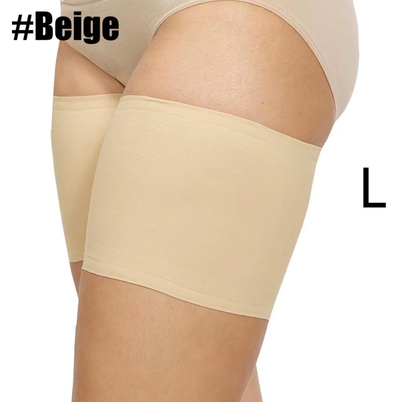 1 Pair Women Compression Thigh Covers Anti-friction Non-slip Durable Fabric for Cycling Climbing Outdoor Sports